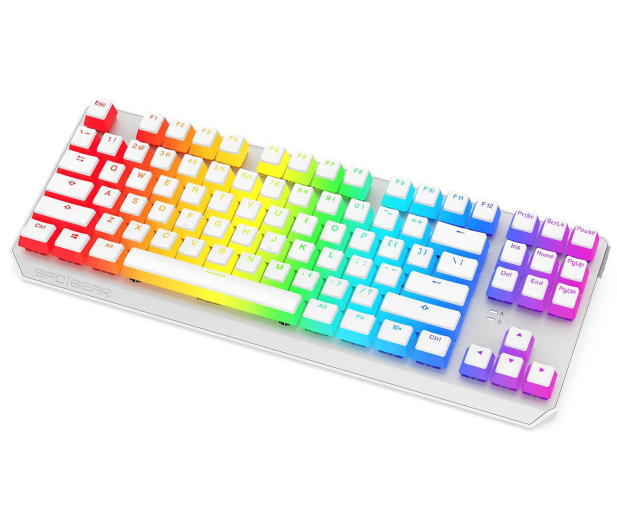 SPC Gear GK630K Onyx White Tournament Kailh Brown RGB - 610166 - zdjęcie 8
